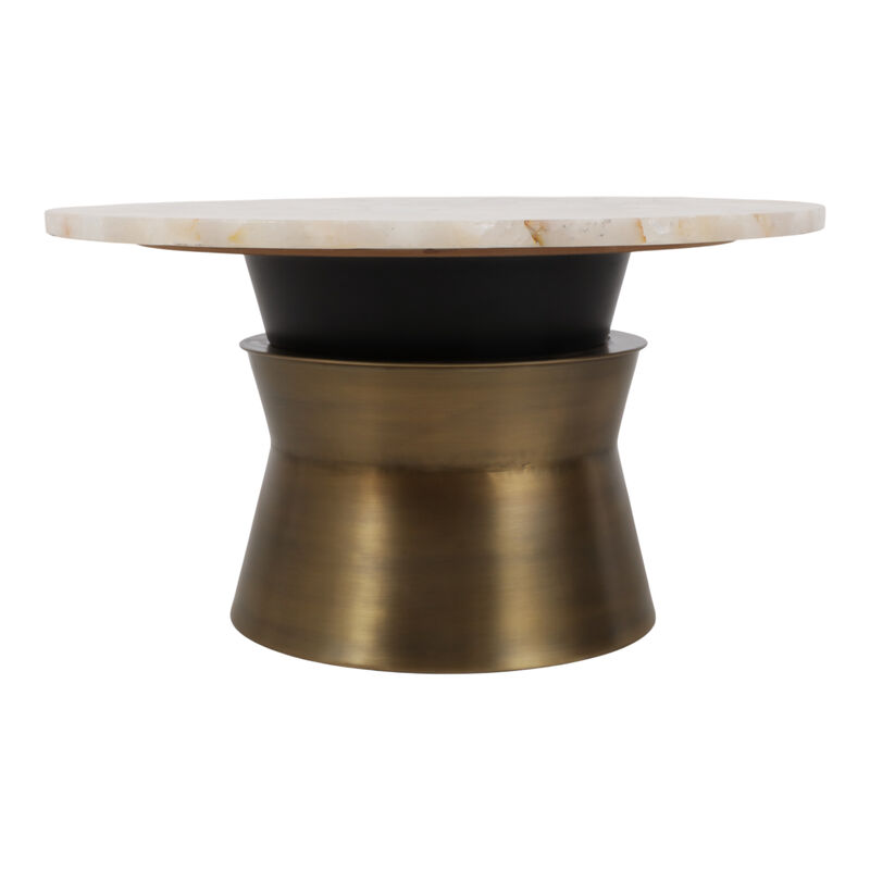 Agate Top Metal Coffee Table image number 3