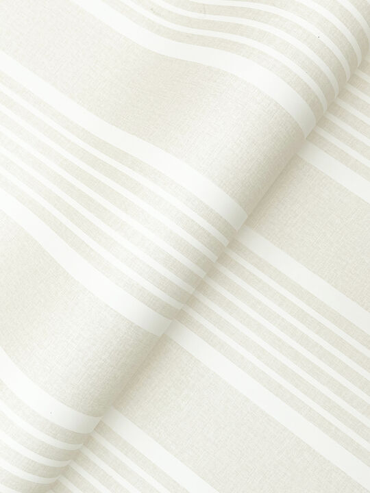 Bingley Beige Embellished Stripe Wallpaper (Set of 2)