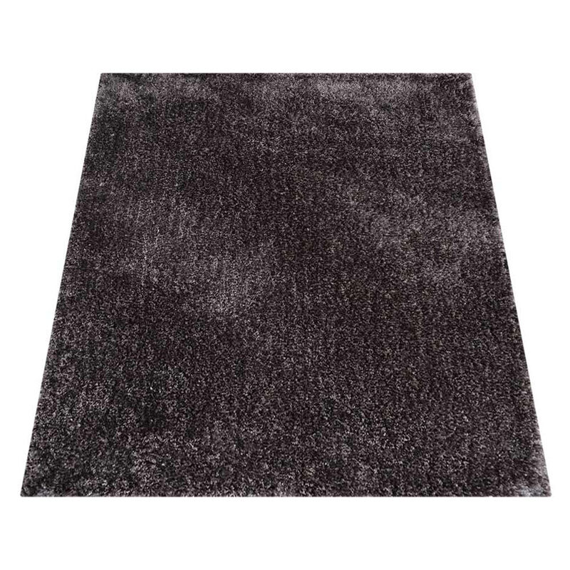 RUGSOTIC CARPETS HAND TUFTED SHAG POLYESTER ECO-FRIENDLY AREA RUGS  - Rectangle, Size, Solid Plain Design, High Pile Thick Handmade Anti Skid Rugs for Living Room, Bed Room K00111 image number 2