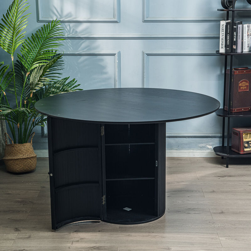 Dining Table for 6 people Round Wood