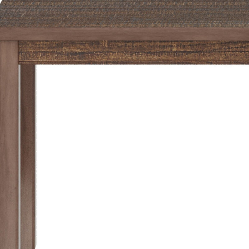 Sturdy Wooden Dining Table with Classic Solid Wood Design