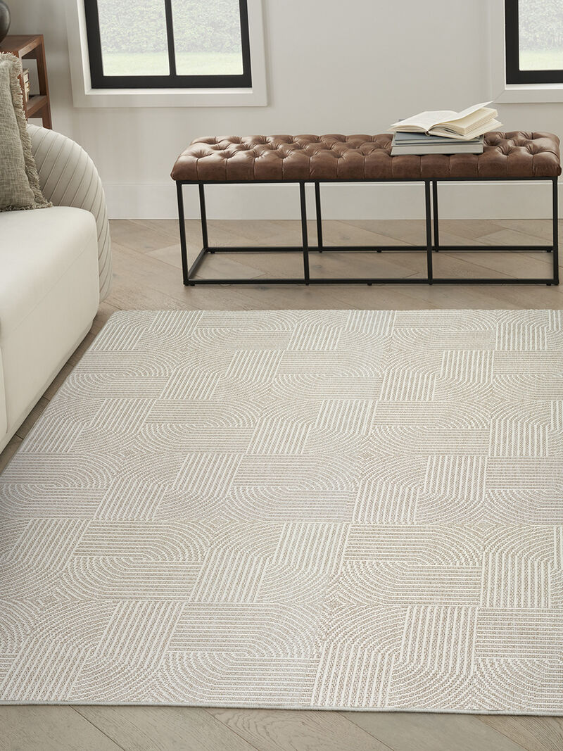 Natural Texture NTX02 Beige/Ivory 7'10" x 9'10" Rug