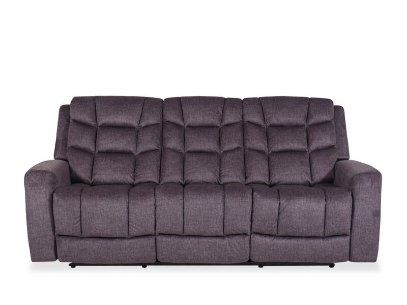 Fuzzy Dual Reclining Sofa