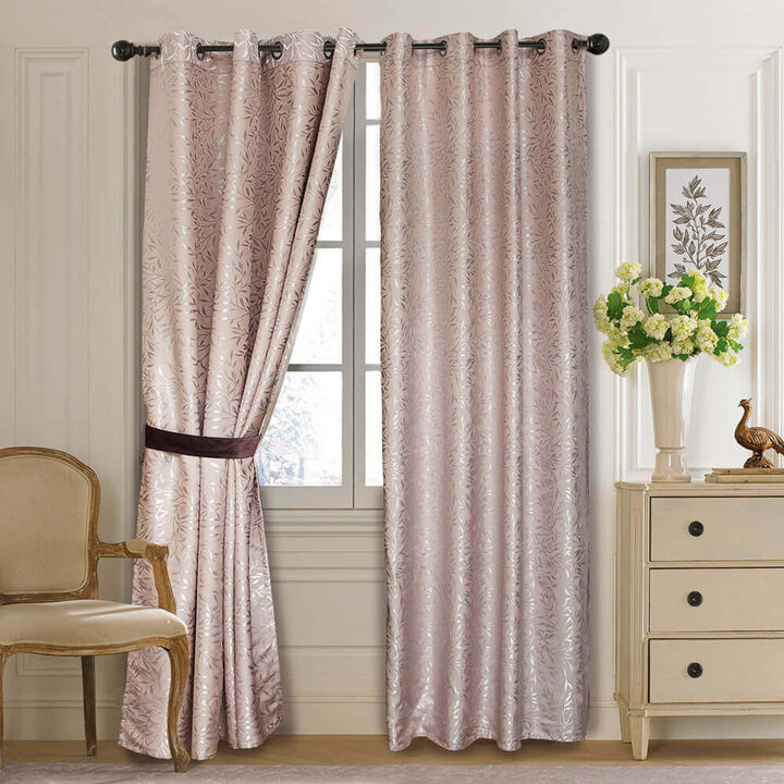 Dolce Mela Window Semi-Blackout Curtain / Drape Panel