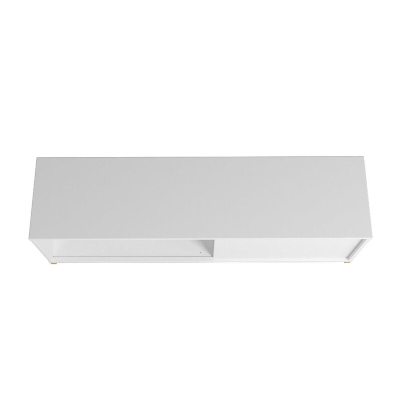 Bowery White TV Stand