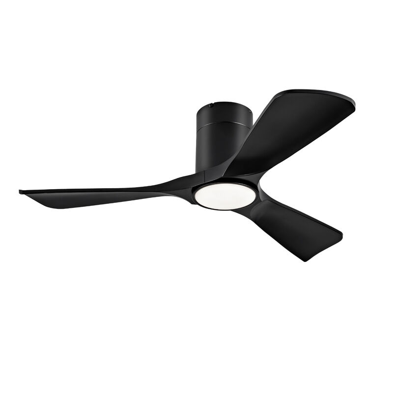 ELEMENT ACE 42 Inch Flush Mount Ceiling Fan with Integrated LED Lights Remote Control Quiet DC Motor Reversible Blades for Bedroom Farmhouse Patio Indoor Outdoor Use image number 7