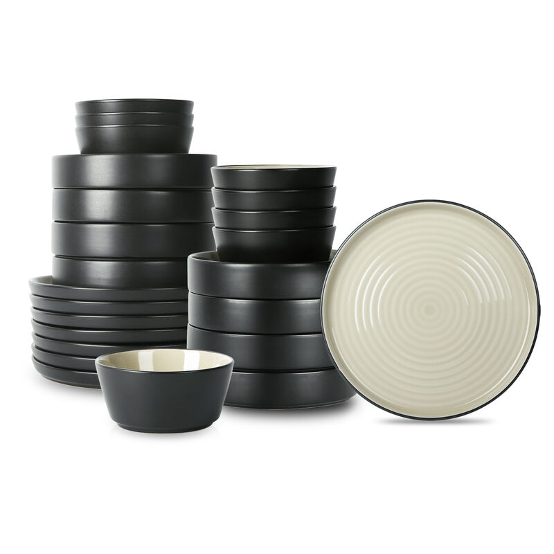 Stone Lain Elica Stoneware 24 Piece Dinnerware Set image number 0