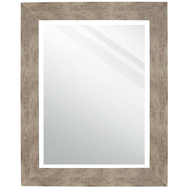 Square Mirror With Barnwood