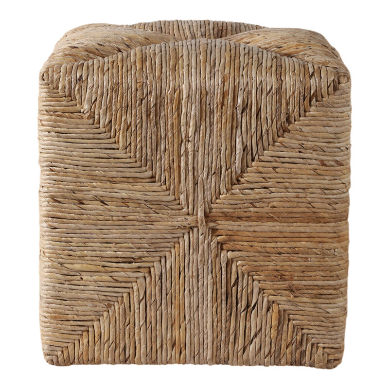 18x18" Rattan Square Ottoman image number 3