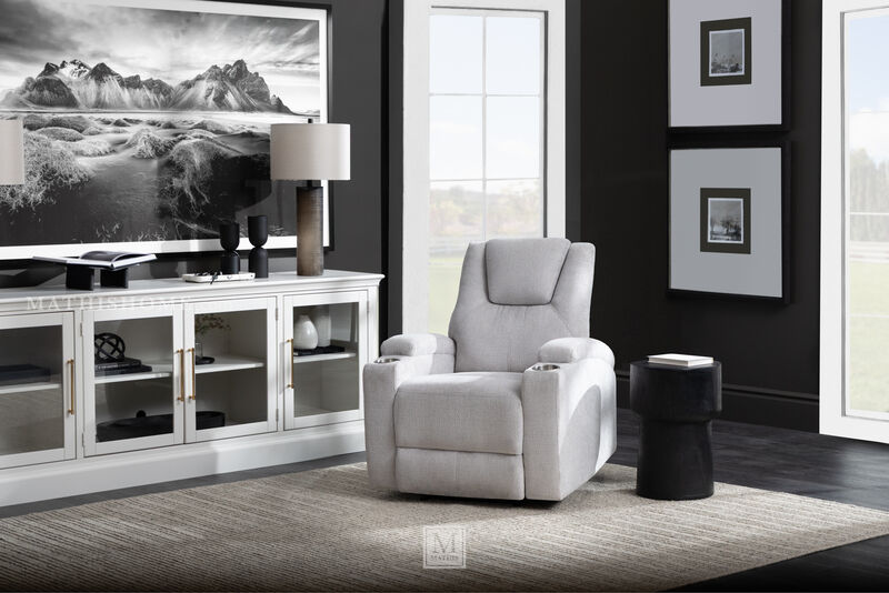 Primetime Rocking Recliner in Gray image number 2