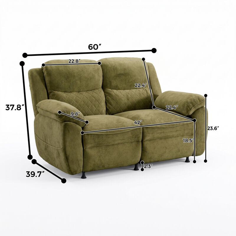 Flilk Recliner Sofa image number 9