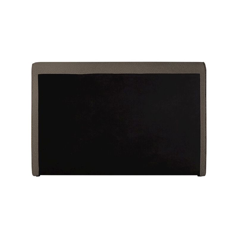 Meridian Furniture Stylus Brown Boucle Fabric Full Bed