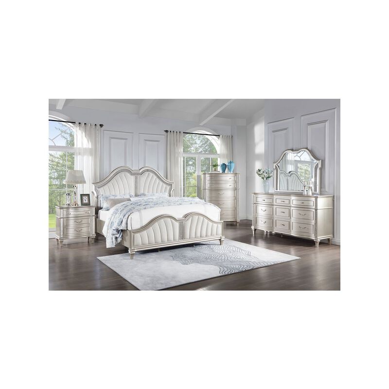 Coaster Co. of America Evangeline 9-drawer Dresser with Mirror Silver Oak image number 6