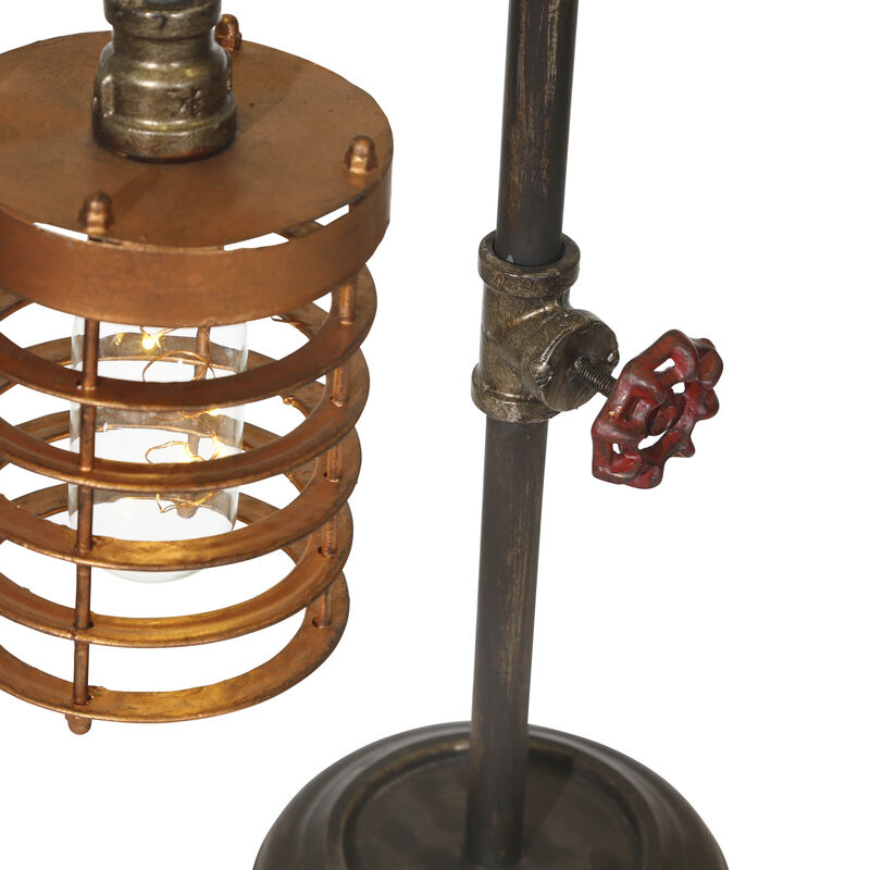 Metal, Pipe Bo Table Lamp image number 3
