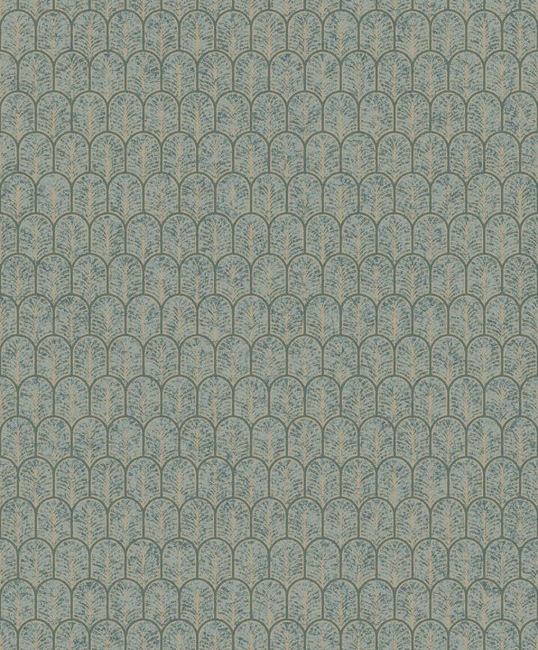 Lustre Geo Arch Gold Wallpaper F-VL6005