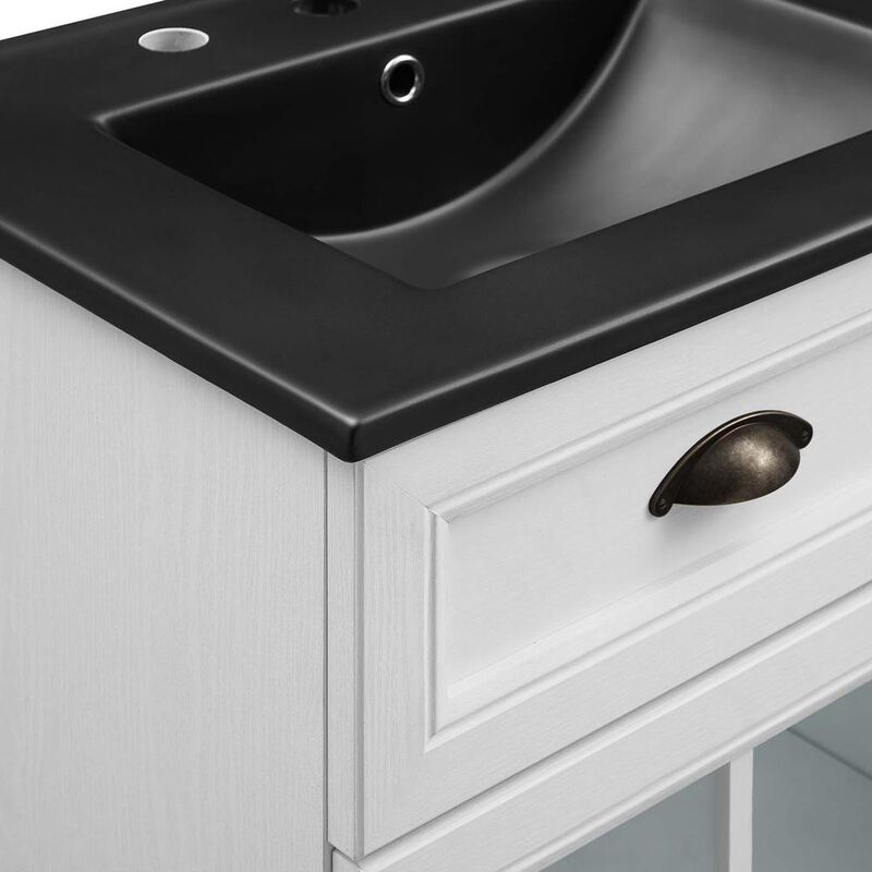 Modway Isle 48 Double Bathroom Vanity Cabinet
