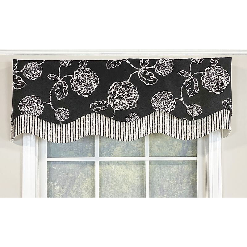 RLF Home Pouf Floral Glory Valance