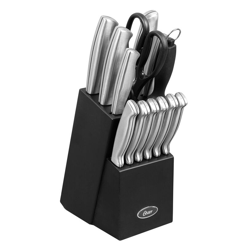 Oster Baldwyn 14 Piece Stainless Steel Cutlery Block Set