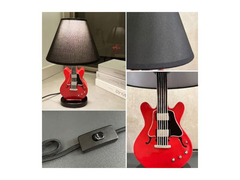 Desk Lamp For Bedroom Bedside Desk Black image number 3