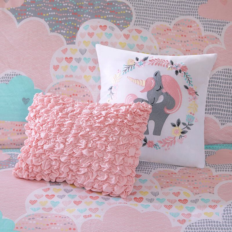 Gracie Mills Eowyn Cotton Printed Duvet Cover Set