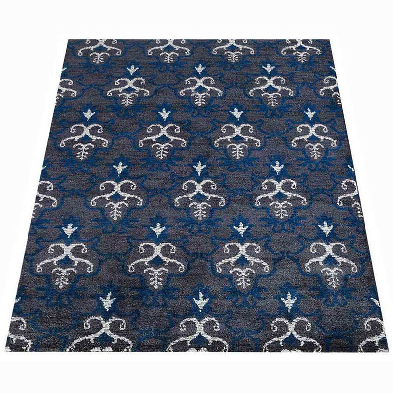 Rugsotic Carpets Hand Knotted Silk Size Area Rug Contemporary Size NS1219 image number 2