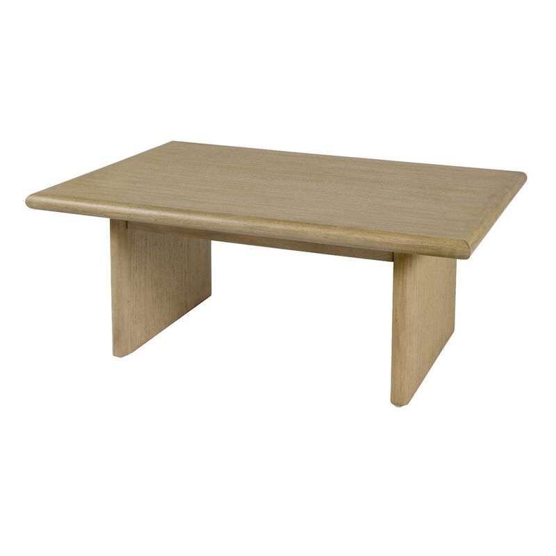 Butler Specialty Halmstad 42 in. W Rectangular Wood Coffee Table, Light Brown image number 0