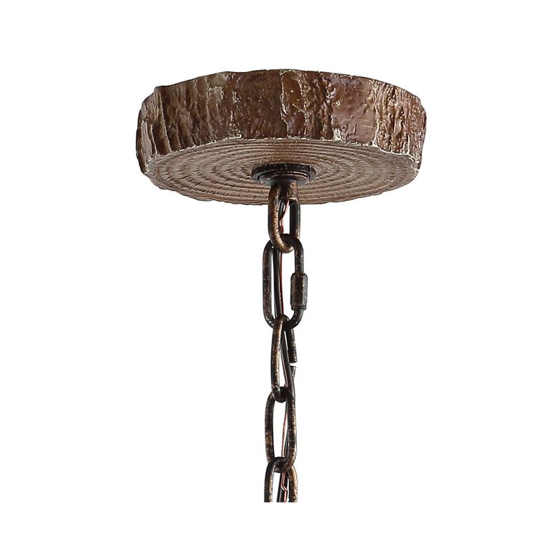 Nelle Adjustable Resin Antler LED Chandelier