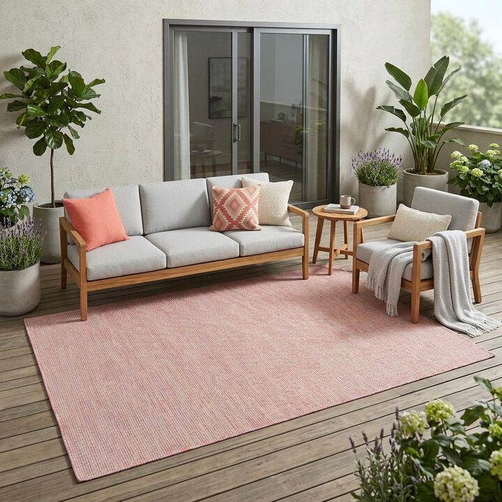 HomeRoots Indoor Outdoor Area Rug