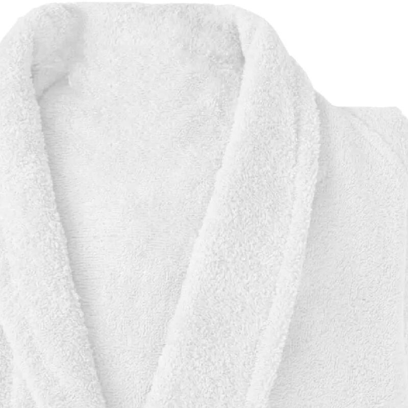 Ultra Soft Cotton Terry Bath Robe for Adults Unisex Comfort Fit image number 2
