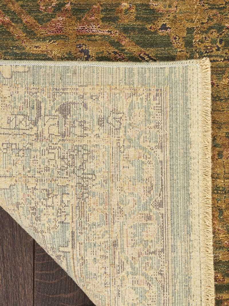 Luxurious LRS01 Olive 8'6" x 11'6" Rug