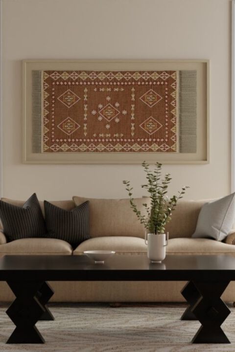 Wallace 8A37F Beige 5' x 8' Rug
