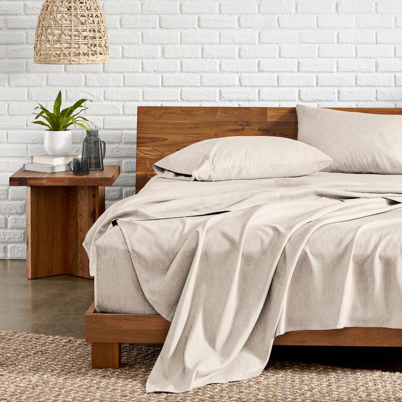 Ultra Soft Heathered Sheet Set image number 1
