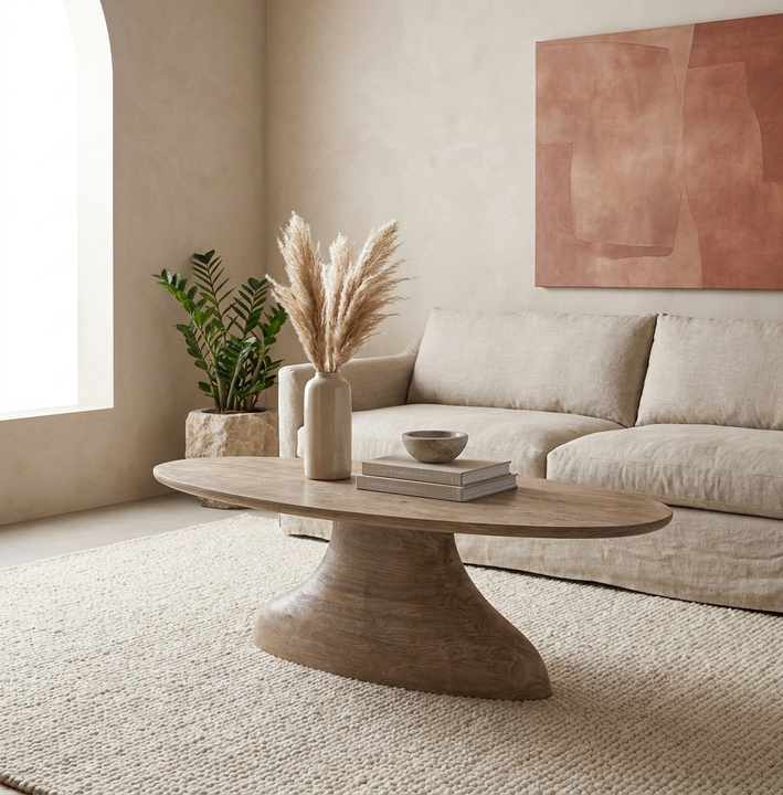 Amra 94" Oval Dining Table