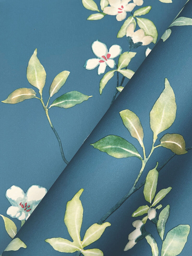 April Blossom Cobalt Wallpaper image number 1