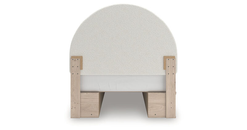 Shapella Full Upholstered Panel Bed with Storage image number 26