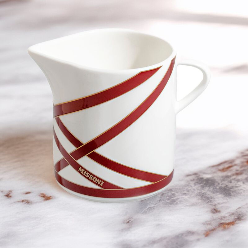 Creamer NASTRI BORDEAUX, diam. 3.54", H 3.35" image number 2