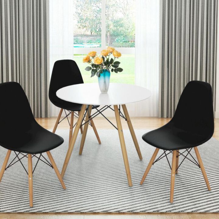 Hivvago Modern Set of 2 Mid-Century DSW Dining Side Chair