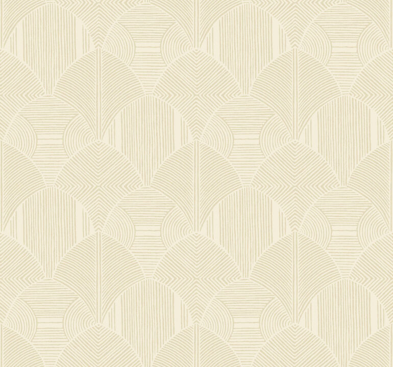 Meyberg Khaki Geometric Wallpaper