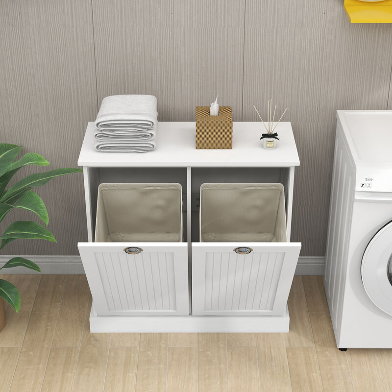TATEUS Laundry Sorter Cabinet image number 3