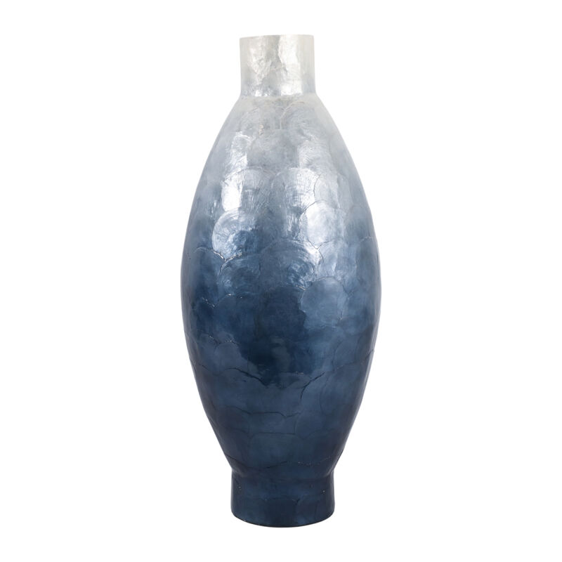 24x10" Ombre Capiz Vase image number 2
