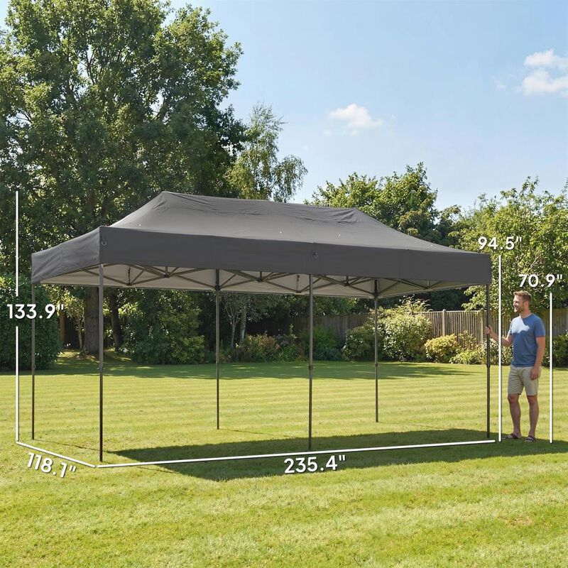 Hivvago Heavy Duty 10x20 Pop Up Tent image number 2