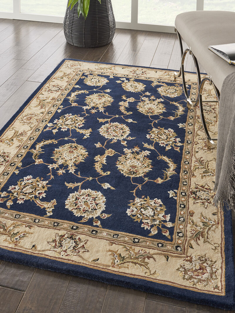 Nourison 2000 2022 Navy 3'9" x 5'9" Rug
