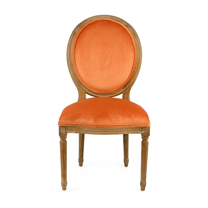Clementine Velvet Medallion Side Chair image number 2