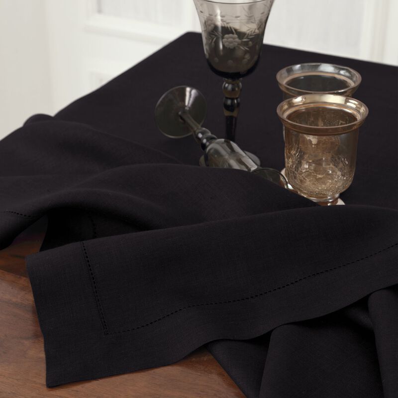 Linen Tablecloth - Classic Hemstitch
