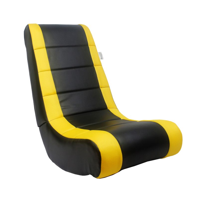 Loungie Rockme Leather PU Video Gaming Rocker Chair