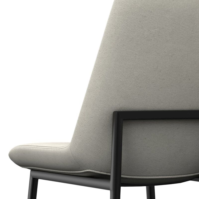 Simpli Home Savannah Dining Chair ( Set Of 2 ) In Natural Linen Look Fabric