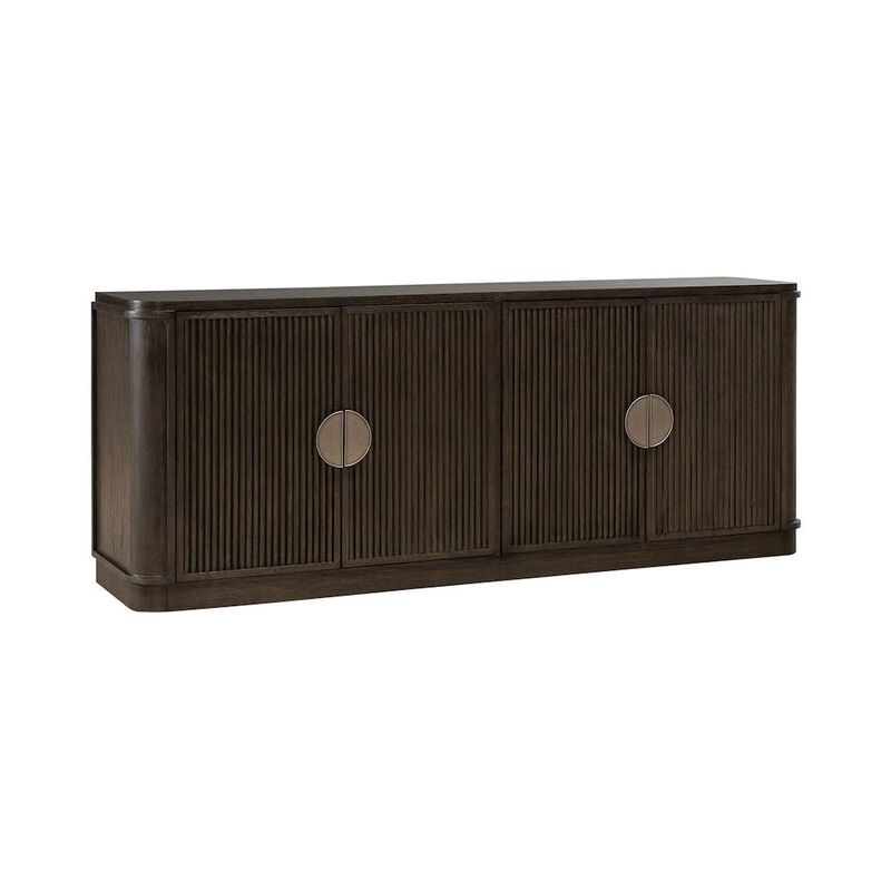 Liberty Furniture City View 82 Inch TV Console for Living Room  - Coffee Bean image number 7