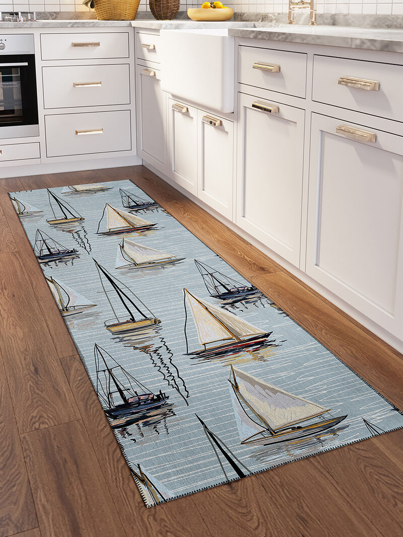 Harbor HA8 Sky 2'3" x 7'6" Rug