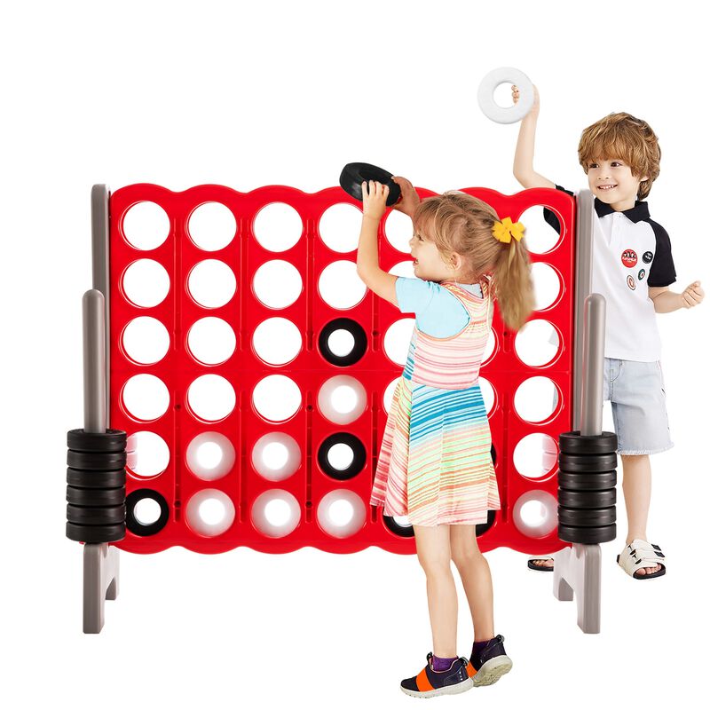 4-in-a-Row Jumbo Game Set for Family Fun, Parties, and Holidays image number 5