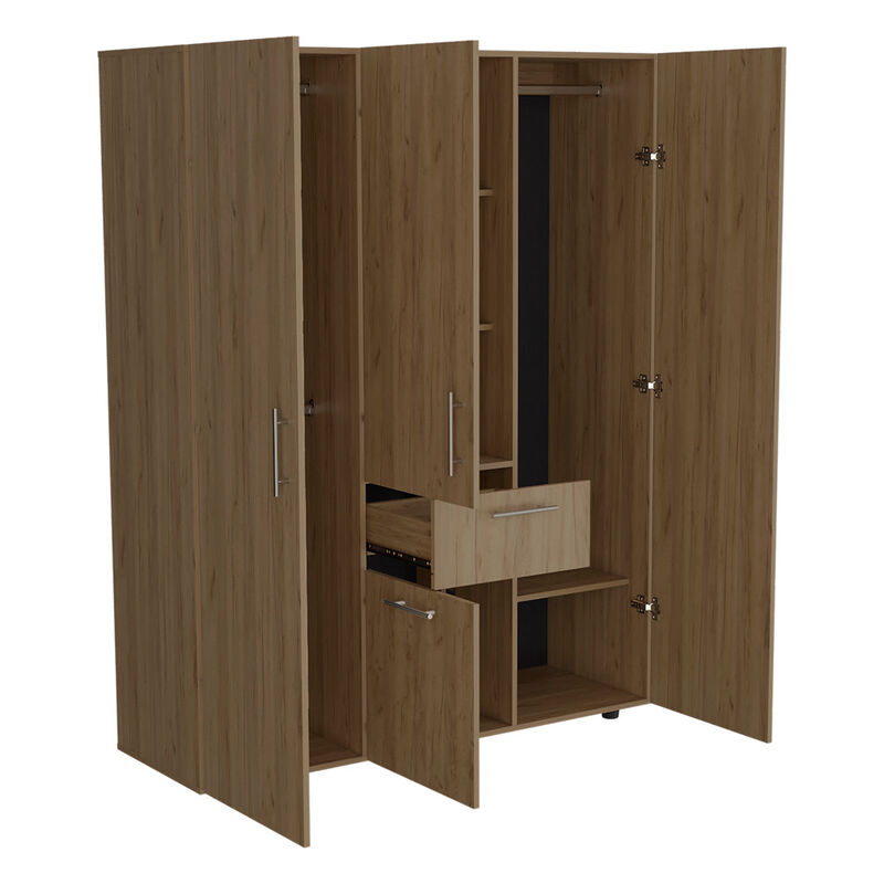 Armoire Elma Eco, Bedroom, Macadamia